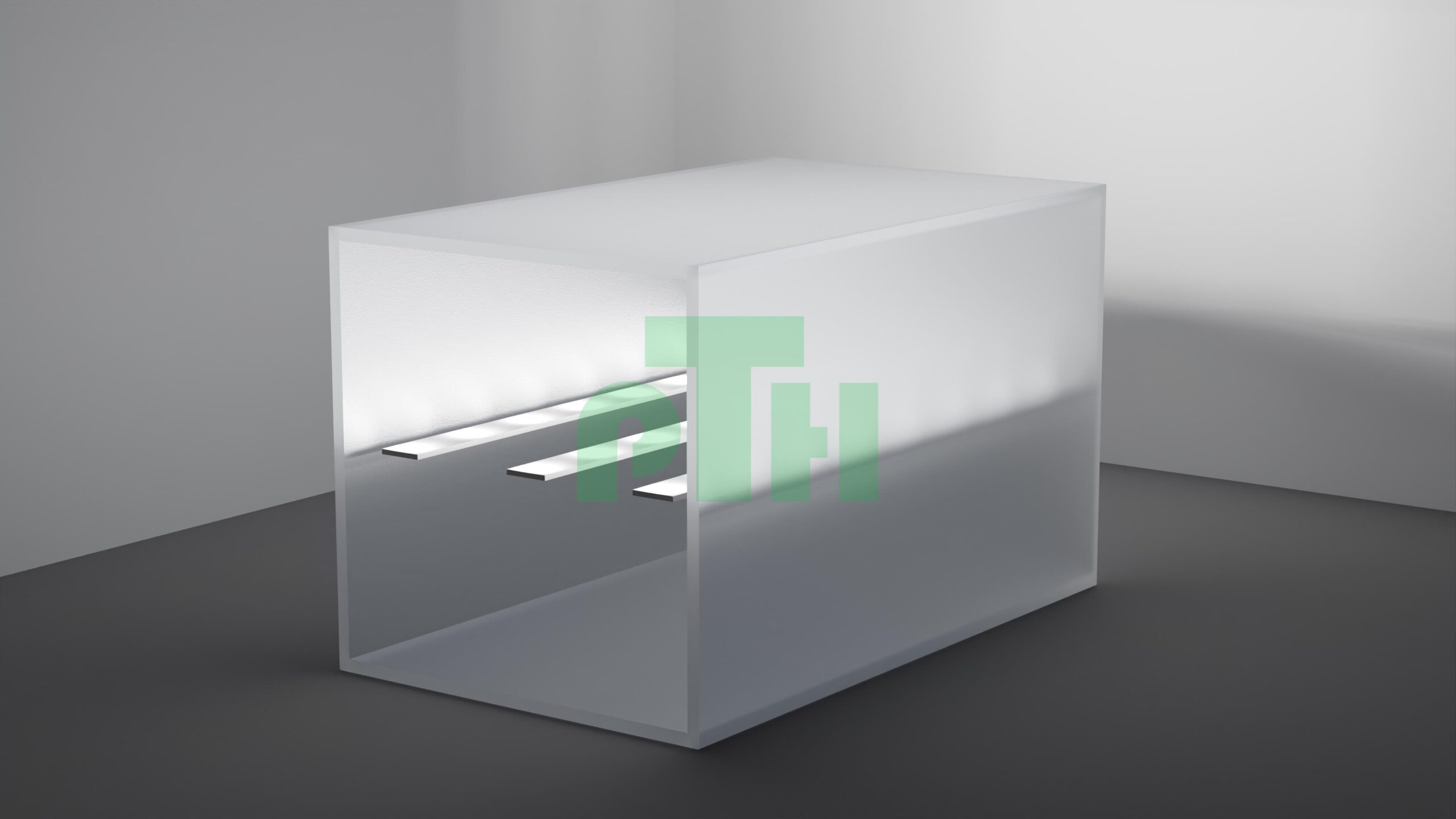 PMMA Satinado Natural (encendido)