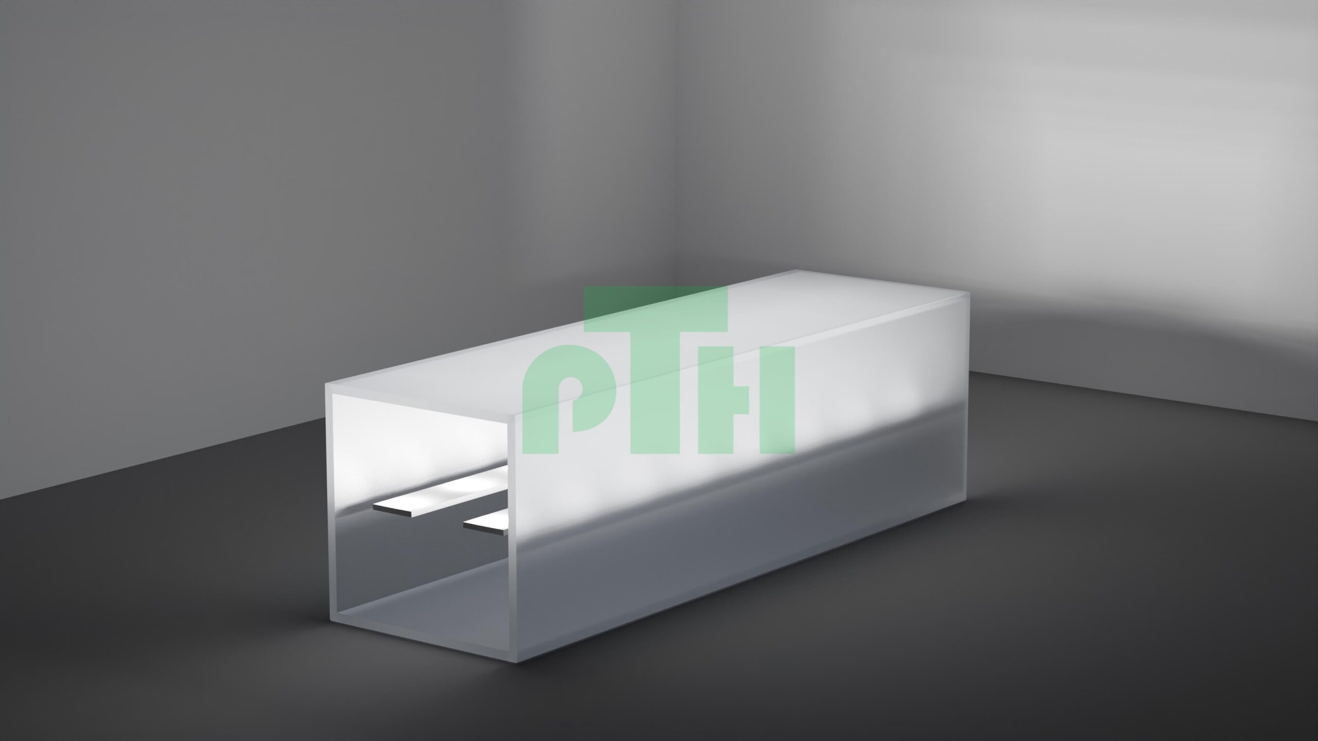 PMMA Transparente (encendido)