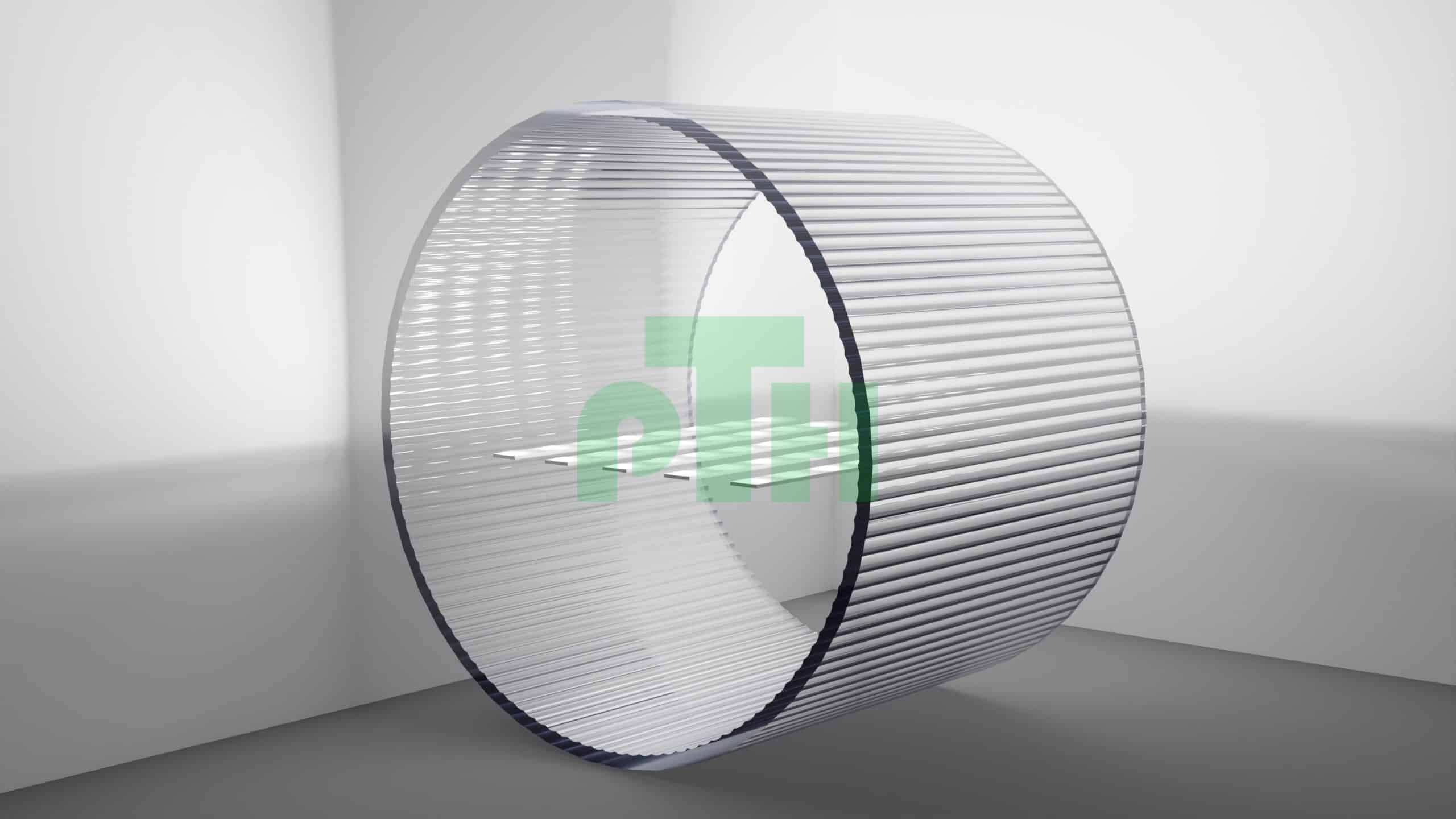 PC Transparente (encendido)